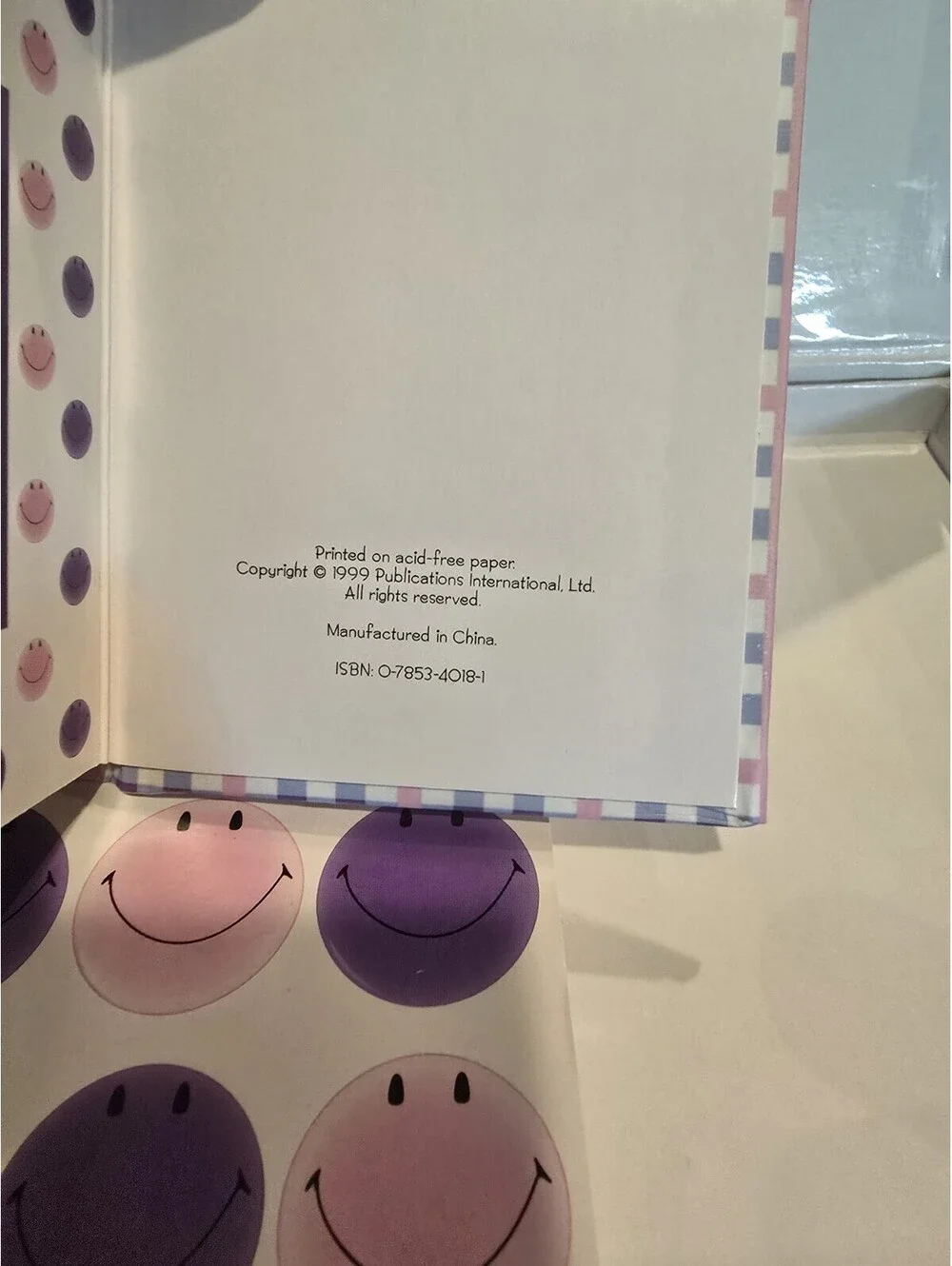 Vintage 1999 Y2K Best Friends Pink Purple Smiley Face Boxed Stationary Set NOS